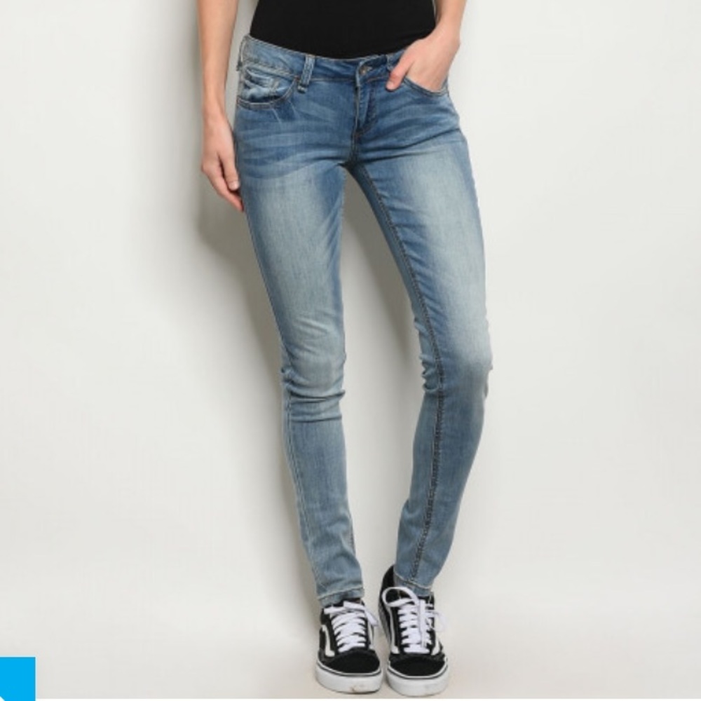 Blue Skinny Jeans